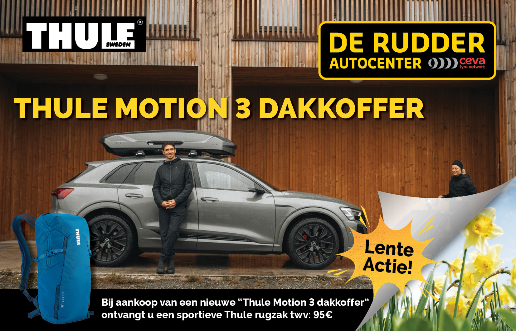 Thule Motion 3 dakkoffers lente actie