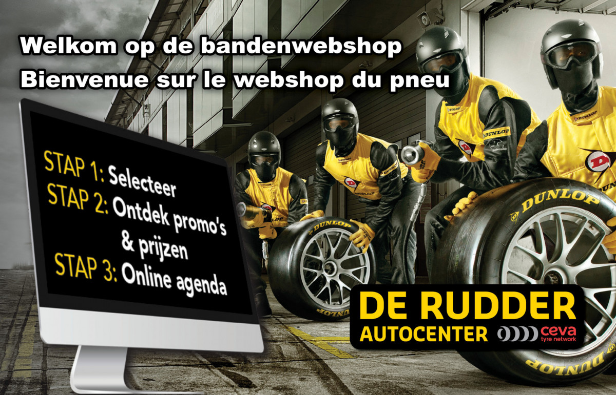 Nieuwe banden webshop › Autocenter De Rudder: Banden, velgen en meer