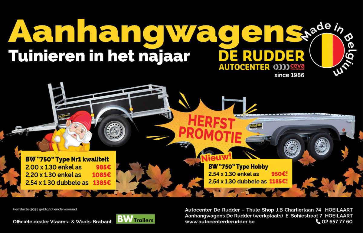 Website Aanhangwagens Herfstpromotie 2025