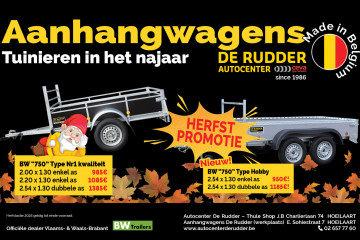 Website Aanhangwagens Herfstpromotie 2025